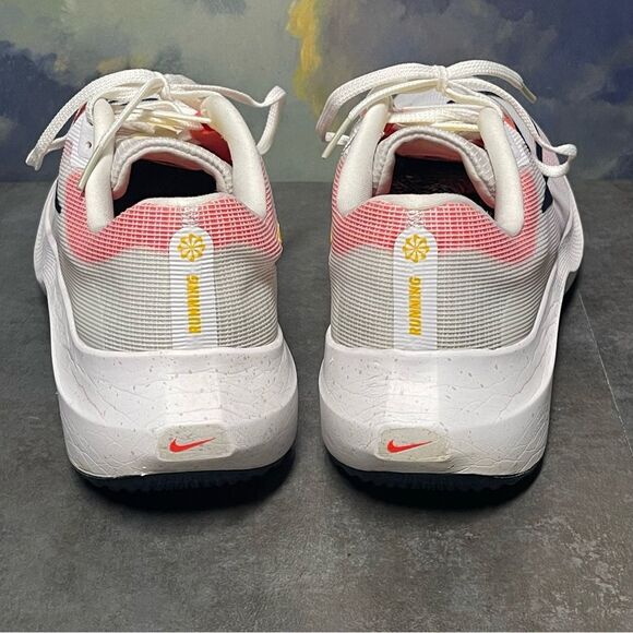 Nike Zoom Fly 5 DM8968-100 Men's White Bright Crimson Running Shoes Size 13 - Picture 6 of 16